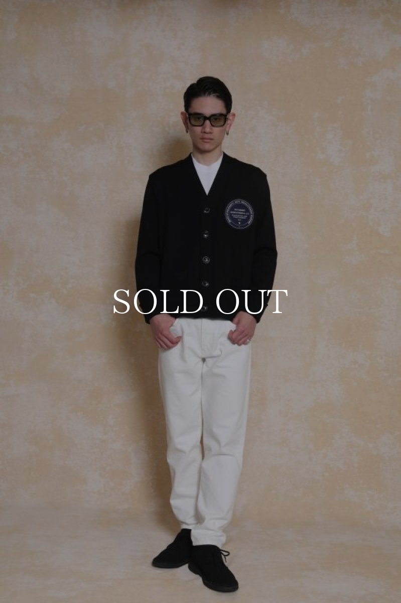 画像7: RATS  LETTERD CARDIGAN PATCH (BLACK) (7)