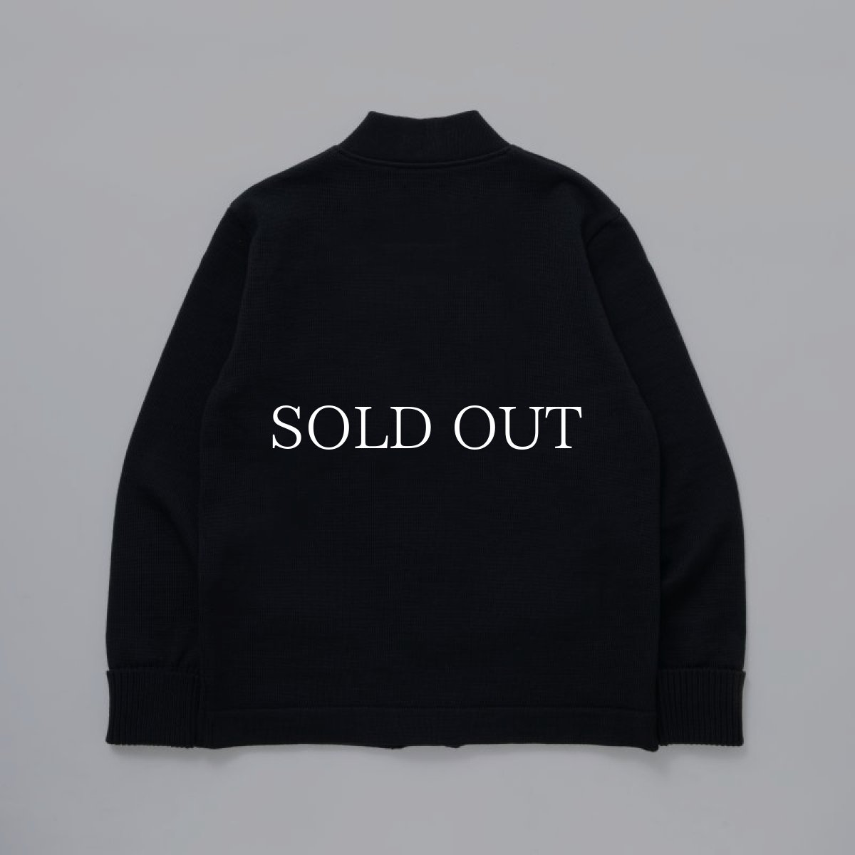 画像2: RATS  LETTERD CARDIGAN (BLACK) (2)