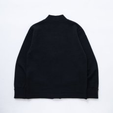 画像2: RATS  LETTERD CARDIGAN (BLACK) (2)