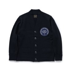 画像1: RATS  LETTERD CARDIGAN PATCH (BLACK) (1)