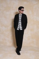 画像6: RATS  LETTERD CARDIGAN (BLACK) (6)