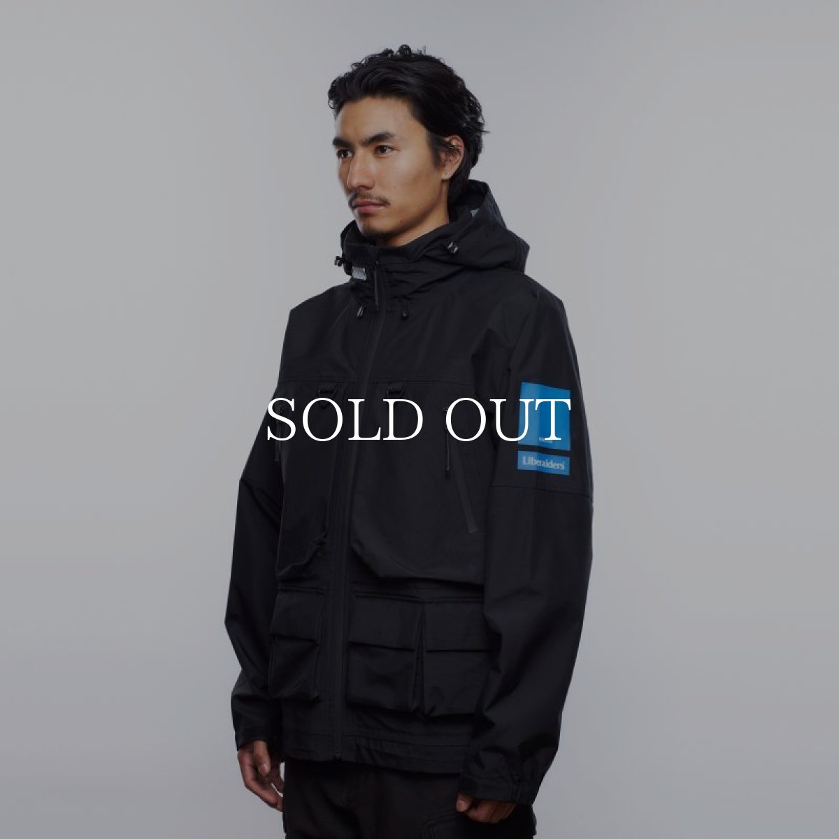 画像12: Liberaiders  ALL CONDITIONS 3LAYER JACKET (BLACK) (12)