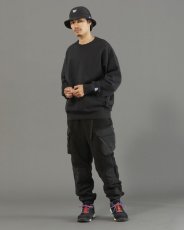 画像9: Liberaiders  HEAVY WEIGHT FLEECE CREWNECK (BLACK) (9)