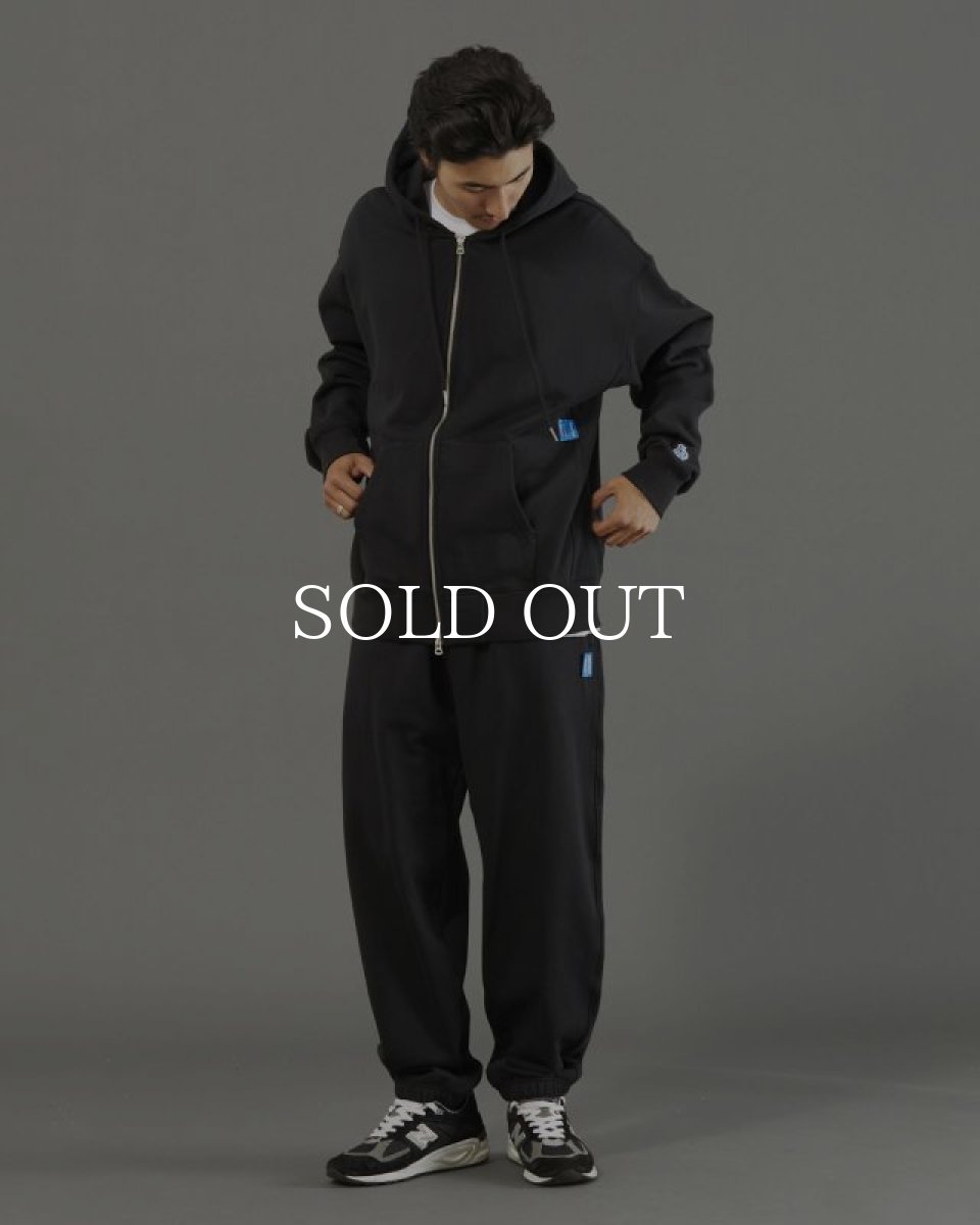 画像13: Liberaiders  HEAVY WEIGHT ZIP HOODIE (BLACK) (13)