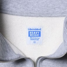 画像3: Liberaiders  HEAVY WEIGHT FLEECE HALF ZIP (GRAY) (3)