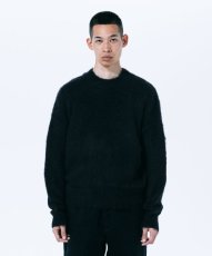 画像5: ROTTWEILER  R9 MOHAIR KNIT (BLACK) (5)