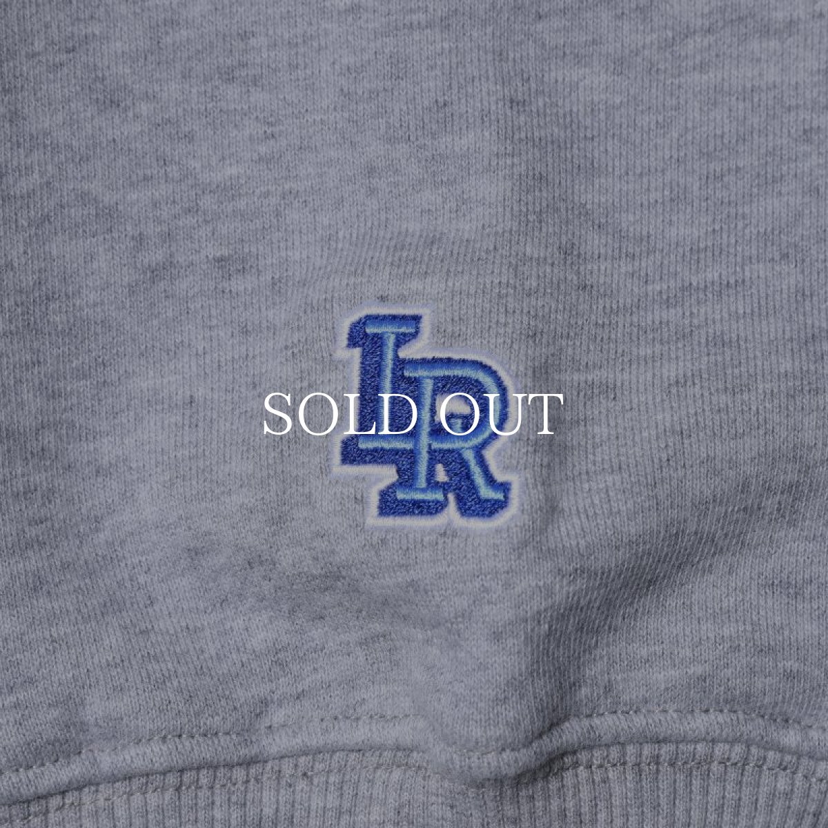 画像6: Liberaiders  HEAVY WEIGHT FLEECE HALF ZIP (GRAY) (6)