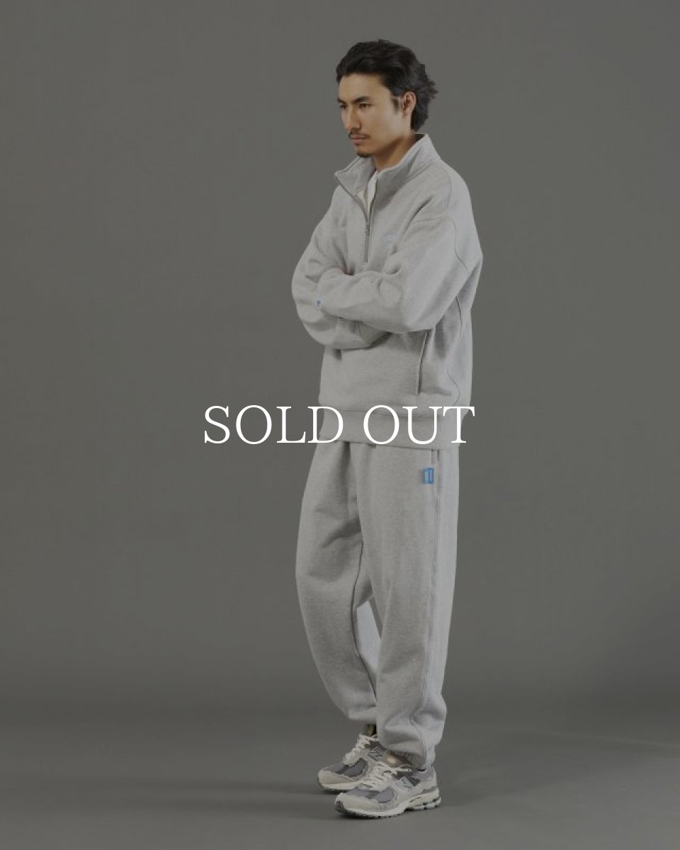 画像12: Liberaiders  HEAVY WEIGHT FLEECE HALF ZIP (GRAY) (12)