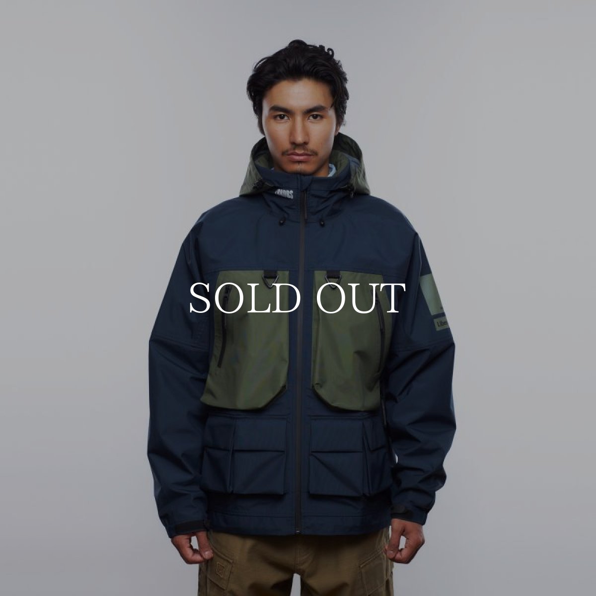 画像11: Liberaiders  ALL CONDITIONS 3LAYER JACKET (NAVY) (11)