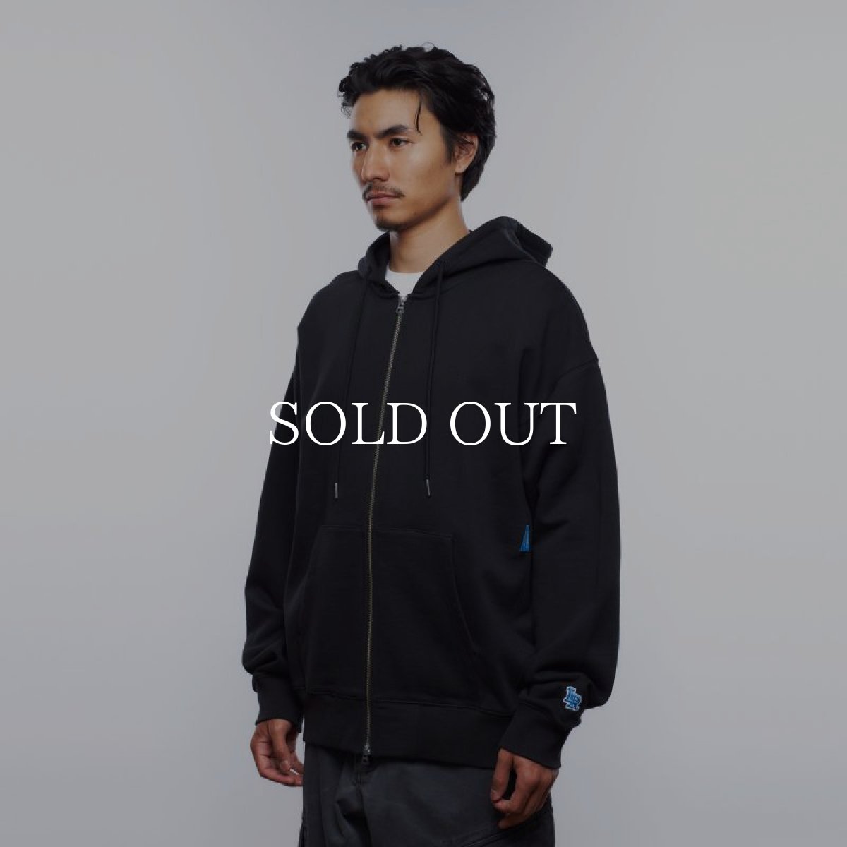 画像7: Liberaiders  HEAVY WEIGHT ZIP HOODIE (BLACK) (7)