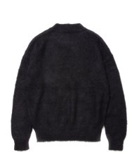 画像4: ROTTWEILER  R9 MOHAIR KNIT (BLACK) (4)