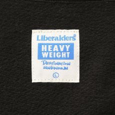 画像4: Liberaiders  HEAVY WEIGHT ZIP HOODIE (BLACK) (4)