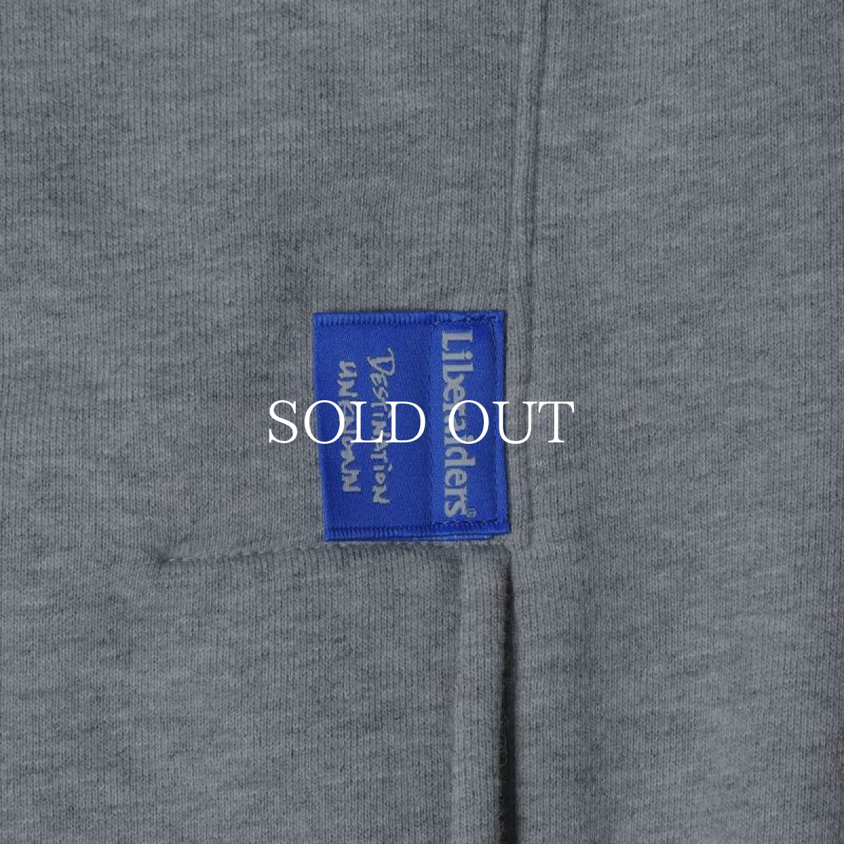 画像4: Liberaiders  HEAVY WEIGHT FLEECE CREWNECK (GRAY) (4)