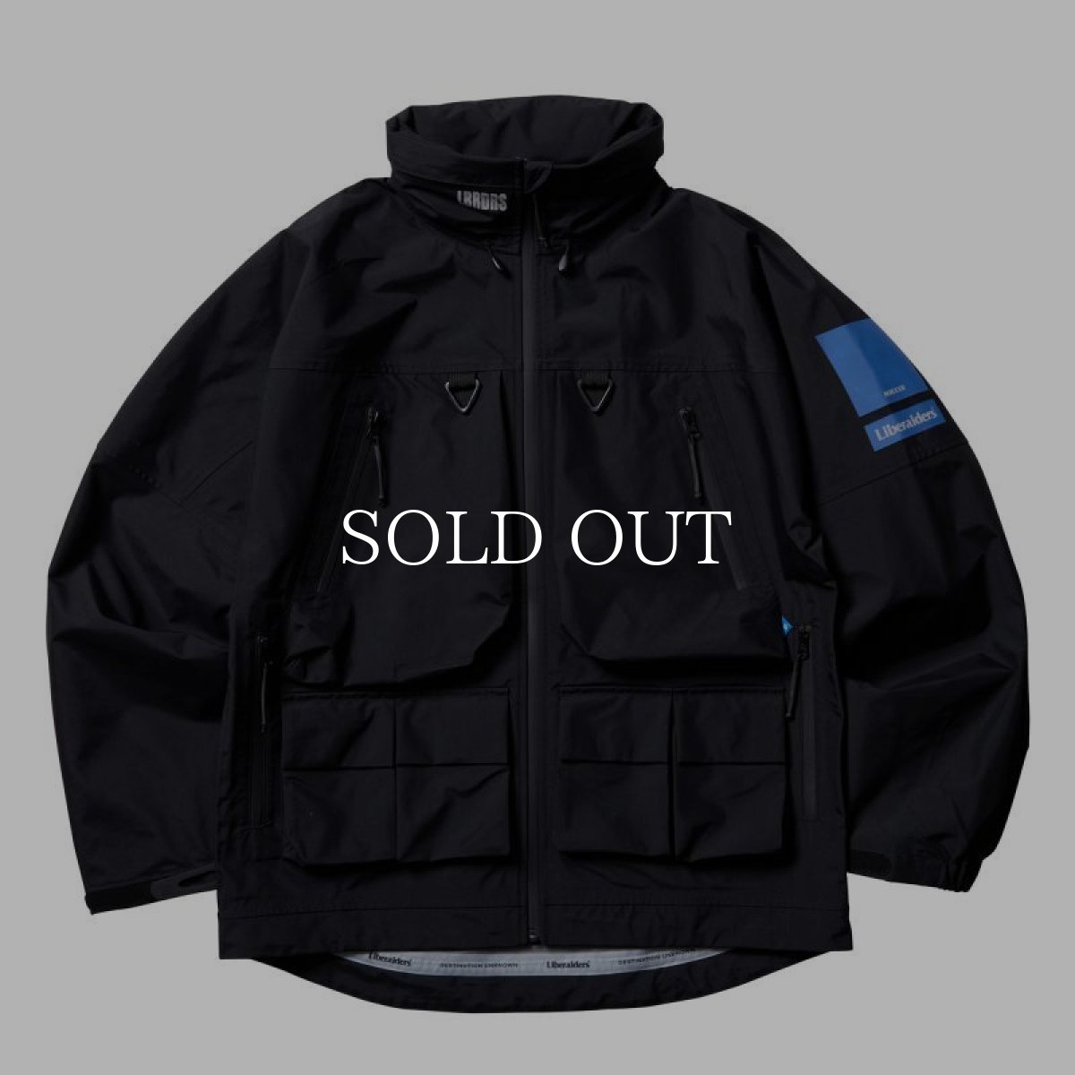 画像2: Liberaiders  ALL CONDITIONS 3LAYER JACKET (BLACK) (2)