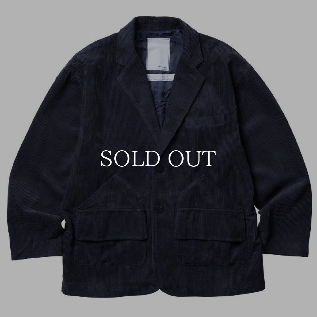 画像1: Liberaiders  LR CORDUROY JACKET (NAVY) (1)