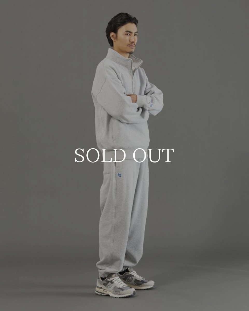 画像13: Liberaiders  HEAVY WEIGHT FLEECE HALF ZIP (GRAY) (13)