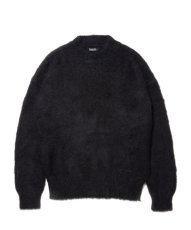 画像1: ROTTWEILER  R9 MOHAIR KNIT (BLACK) (1)