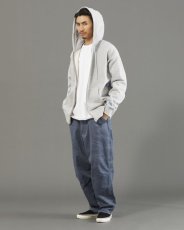 画像6: Liberaiders  HEAVY WEIGHT ZIP HOODIE (GRAY) (6)