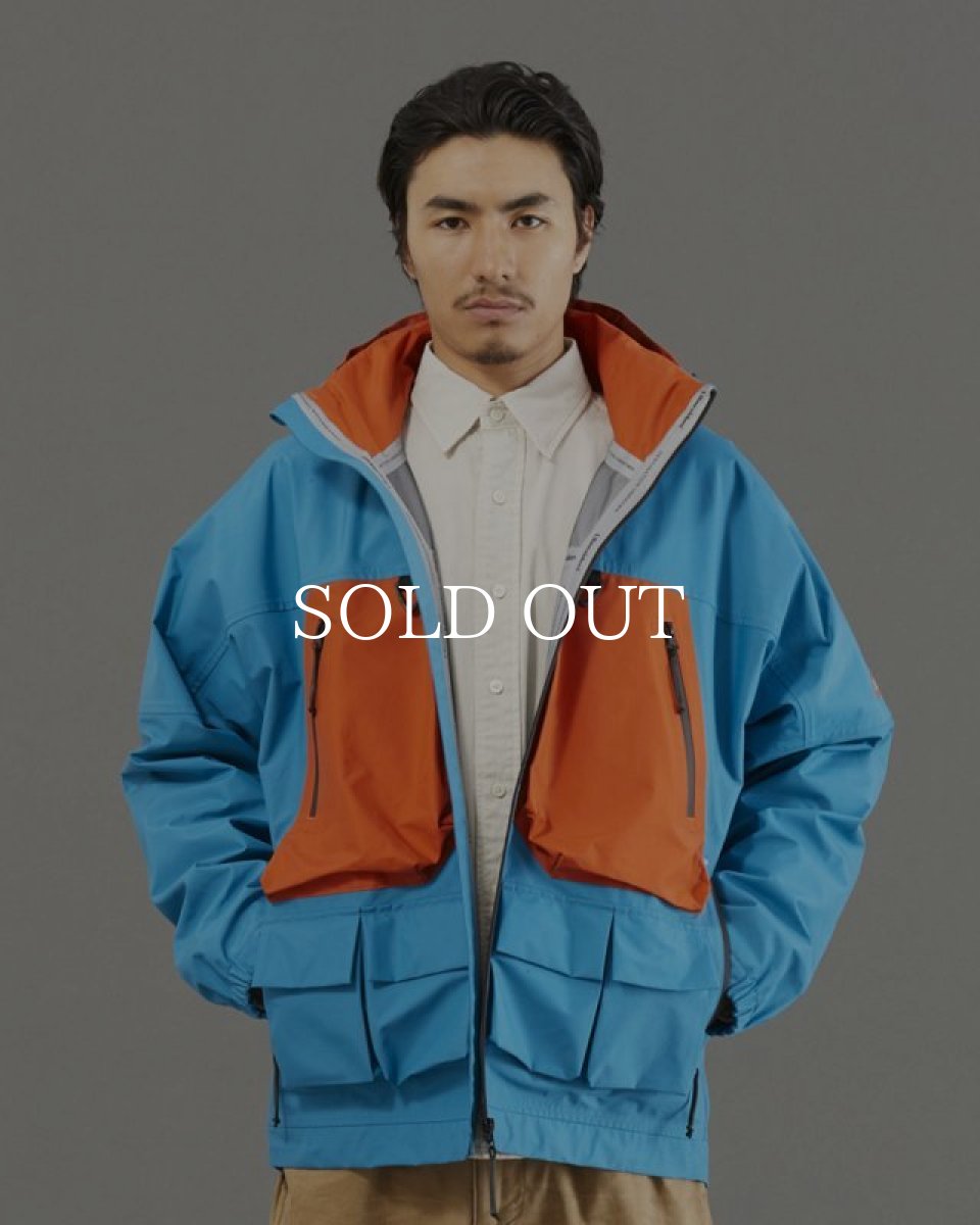 画像12: Liberaiders  ALL CONDITIONS 3LAYER JACKET (BLUE) (12)