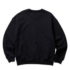 画像2: Liberaiders  HEAVY WEIGHT FLEECE CREWNECK (BLACK) (2)