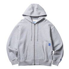 画像1: Liberaiders  HEAVY WEIGHT ZIP HOODIE (GRAY) (1)