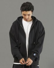 画像11: Liberaiders  HEAVY WEIGHT ZIP HOODIE (BLACK) (11)