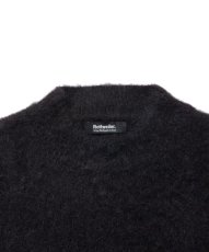 画像2: ROTTWEILER  R9 MOHAIR KNIT (BLACK) (2)