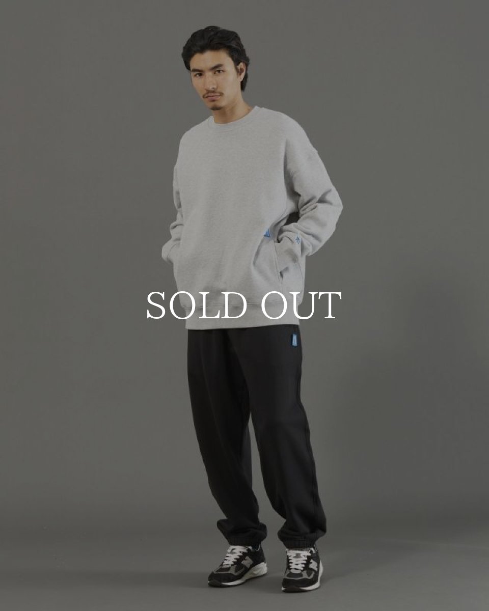 画像7: Liberaiders  HEAVY WEIGHT FLEECE CREWNECK (GRAY) (7)