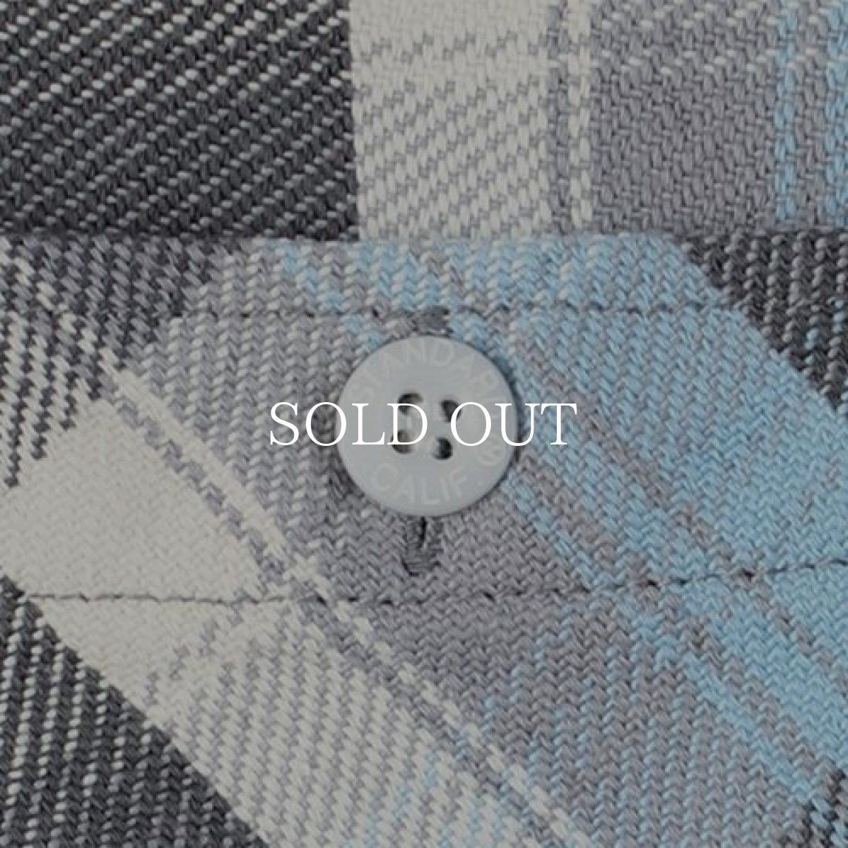 画像5: STANDARD CALIFORNIA  SD Heavy Flannel Check Shirt (Charcoal/Blue) (5)