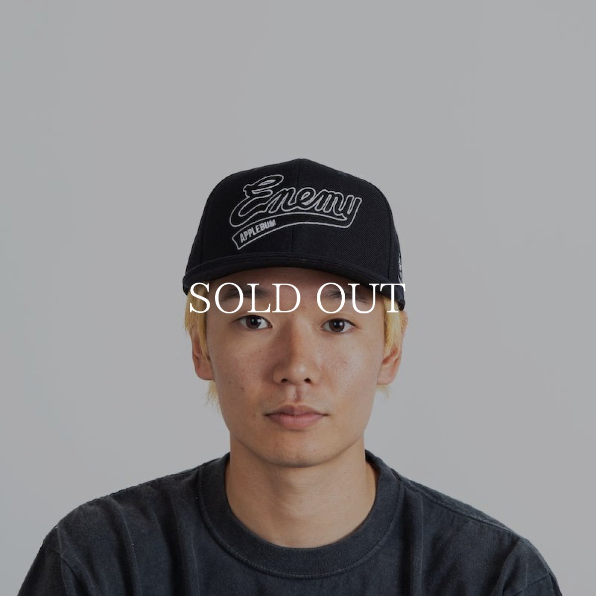 画像2: APPLEBUM  ”ENEMY” Baseball Cap (Black) (2)