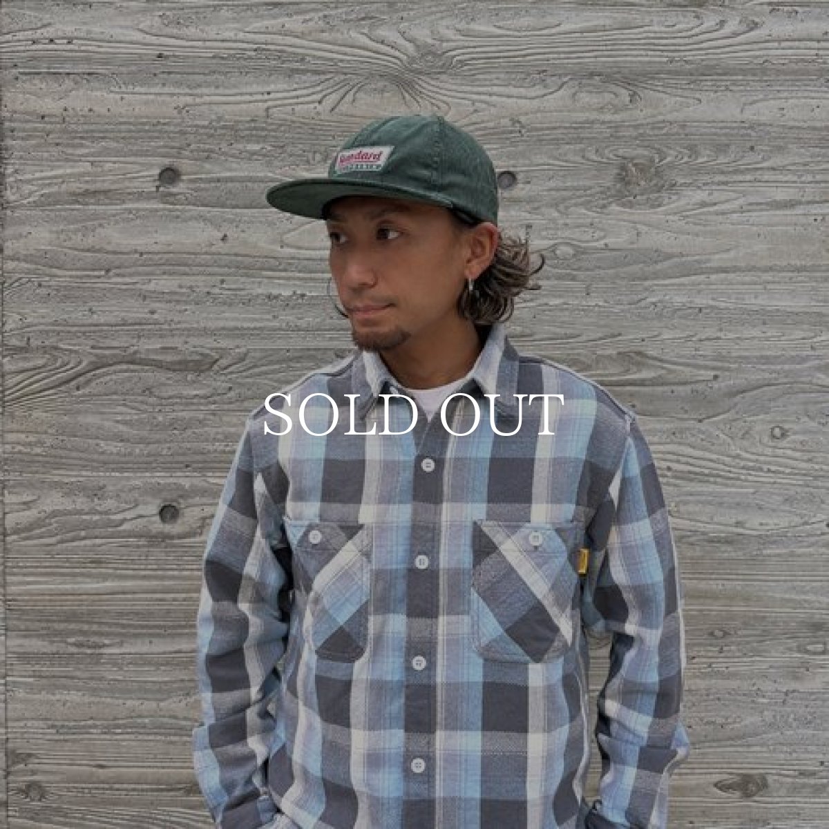 画像2: STANDARD CALIFORNIA  SD Box Logo Patch Mesh Cap (Green) (2)