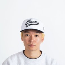 画像2: APPLEBUM  ”ENEMY” Baseball Cap (White/Black) (2)