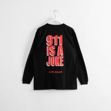 画像5: APPLEBUM  ”911 IS A JOKE” L/S T-shirt (Black) (5)