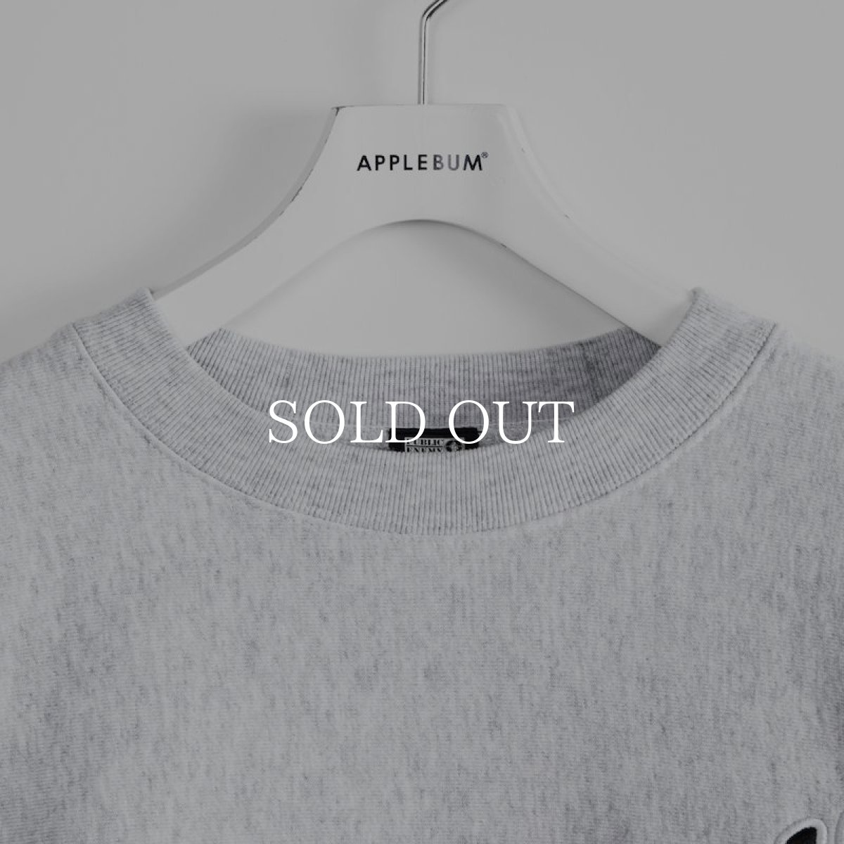 画像6: APPLEBUM  “Enemy” Crew Sweat (Ash) (6)