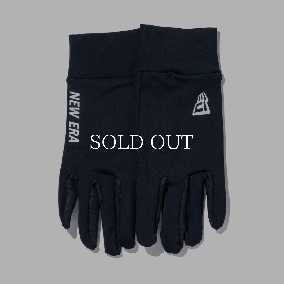 画像5: NEW ERA  フリース ウォーマーグローブ ブラック/リフレクトホワイト (ブラック) (5)