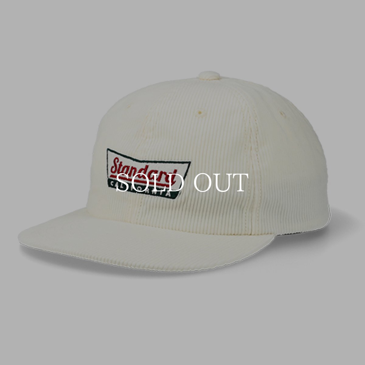 画像1: STANDARD CALIFORNIA  SD Box Logo Patch Mesh Cap (White) (1)