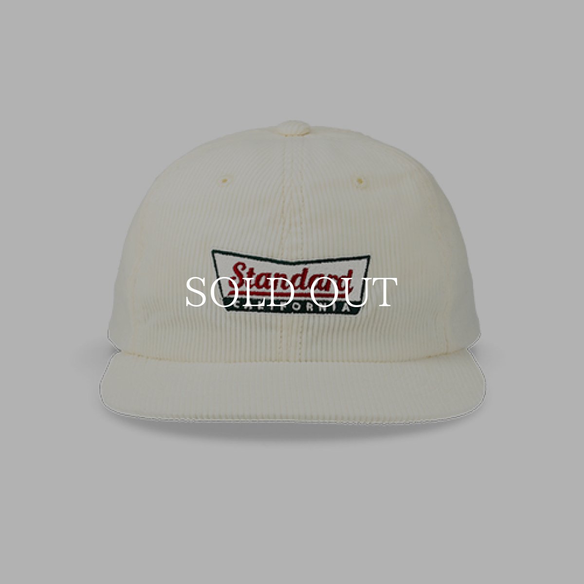 画像2: STANDARD CALIFORNIA  SD Box Logo Patch Mesh Cap (White) (2)