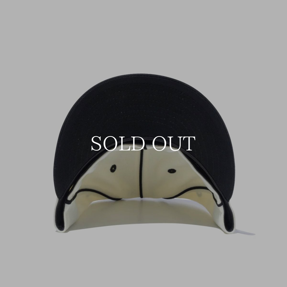 画像7: NEW ERA  LP 59FIFTY MLB Piping シカゴ・ホワイトソックス クロームホワイト ブラックバイザー (クロームホワイト/ブラック) (7)