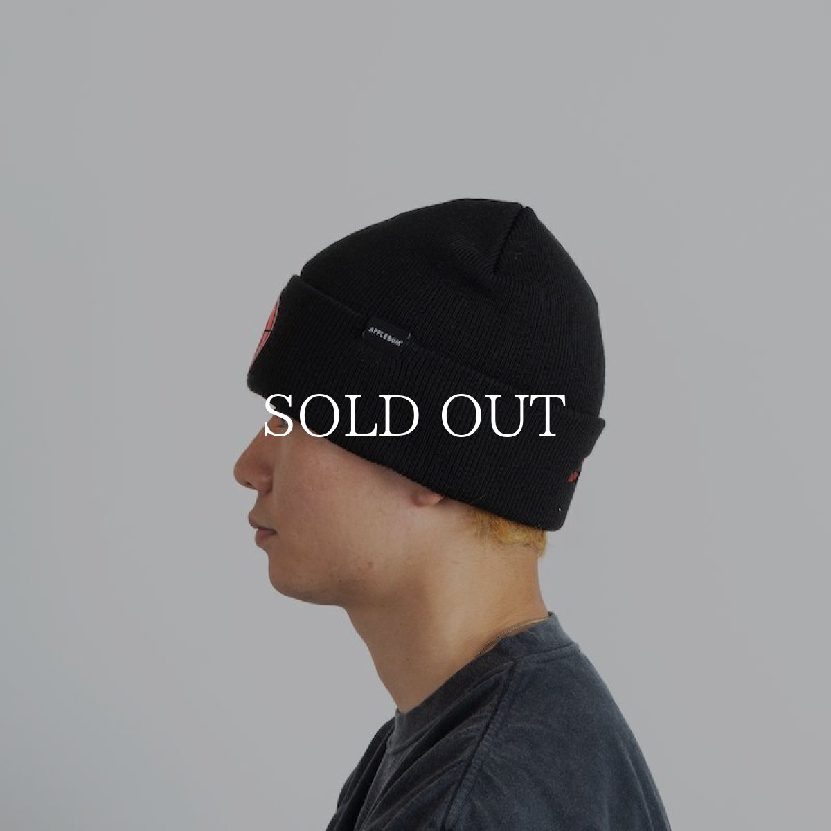 画像5: APPLEBUM  ”PUBLIC ENEMY” Knit Cap (Black) (5)