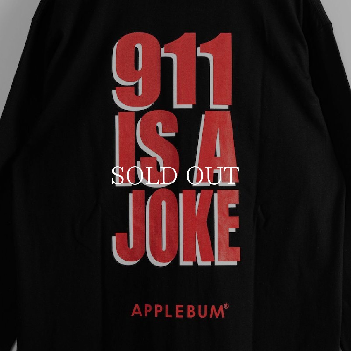 画像8: APPLEBUM  ”911 IS A JOKE” L/S T-shirt (Black) (8)