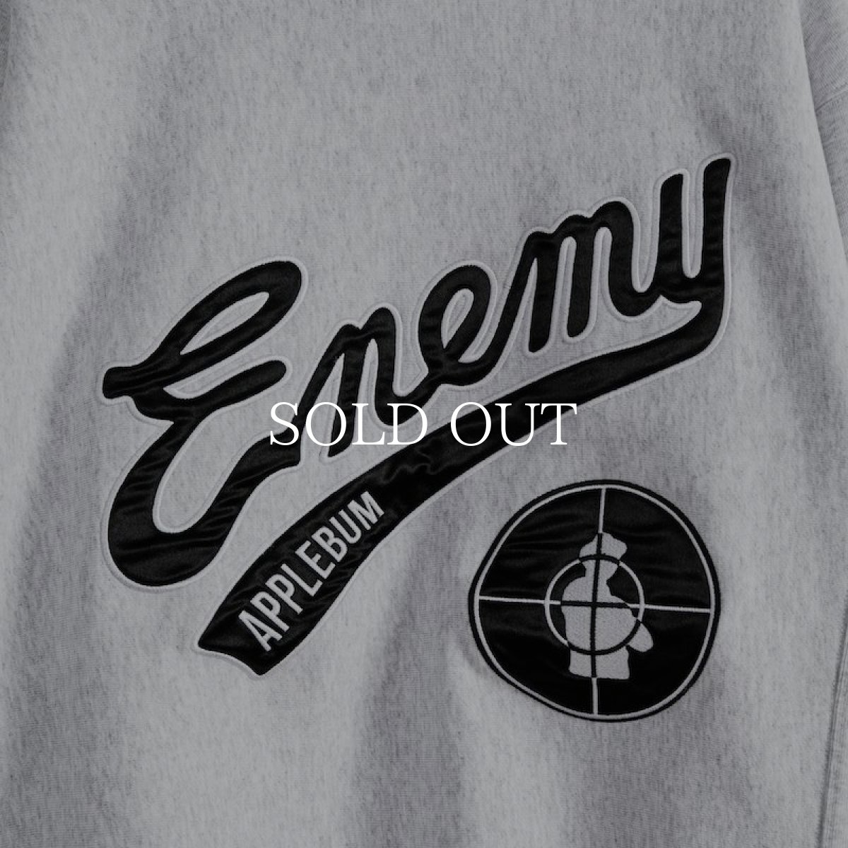 画像7: APPLEBUM  “Enemy” Crew Sweat (Ash) (7)