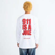 画像4: APPLEBUM  ”911 IS A JOKE” L/S T-shirt (White) (4)