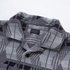 画像3: RATS  NATIVE JACQUARD SHIRT (GRAY) (3)