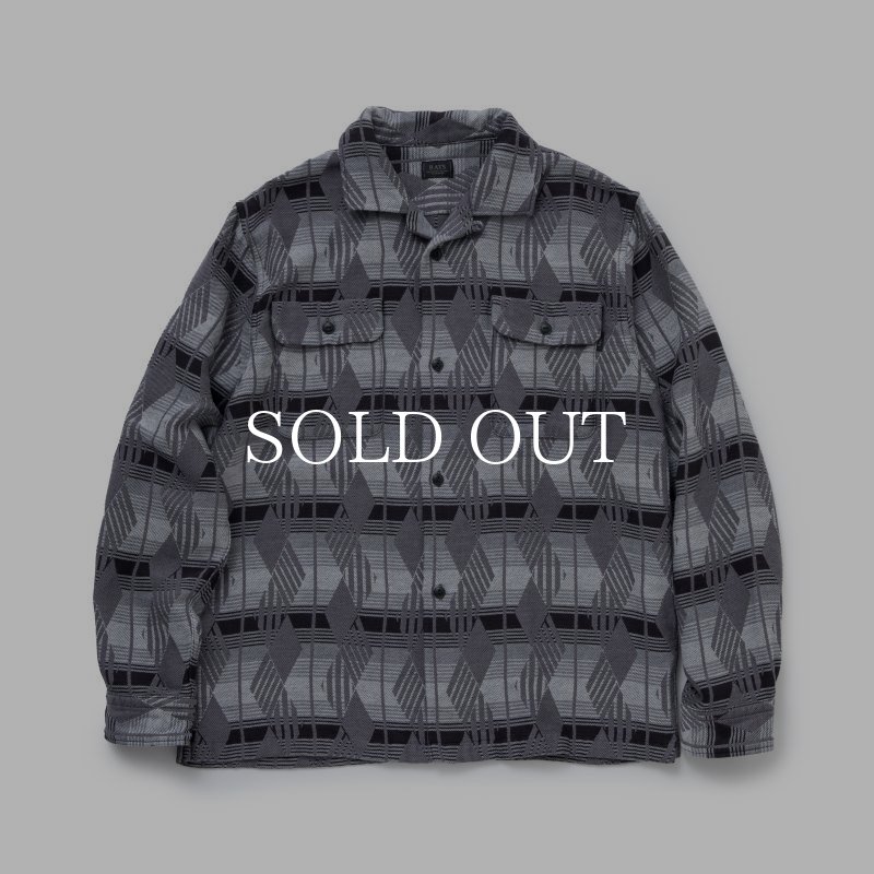 RATS NATIVE JACQUARD SHIRT (GRAY) 23'RS-1104 公式通販