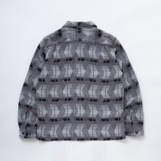 画像2: RATS  NATIVE JACQUARD SHIRT (GRAY) (2)