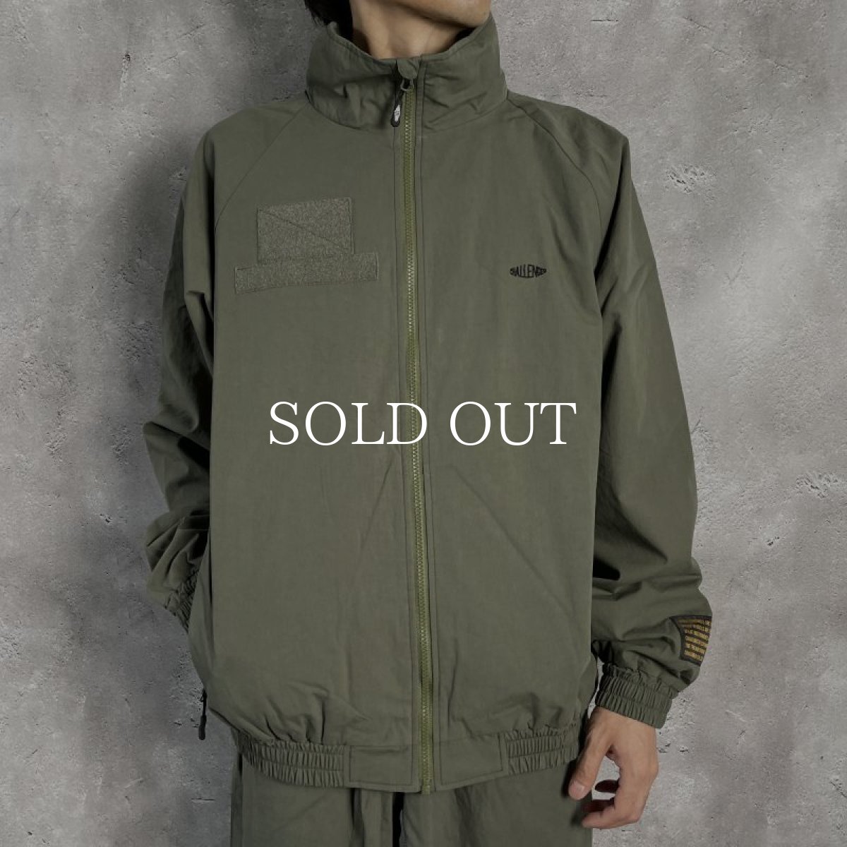 画像10: CHALLENGER  MILITARY WARM UP JACKET (BLACK) (10)