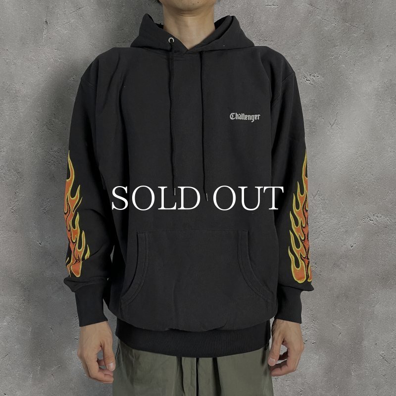 CHALLENGER FLAMES HOODIE (HEATHER GRAY) CLG-SW 023-006 公式通販