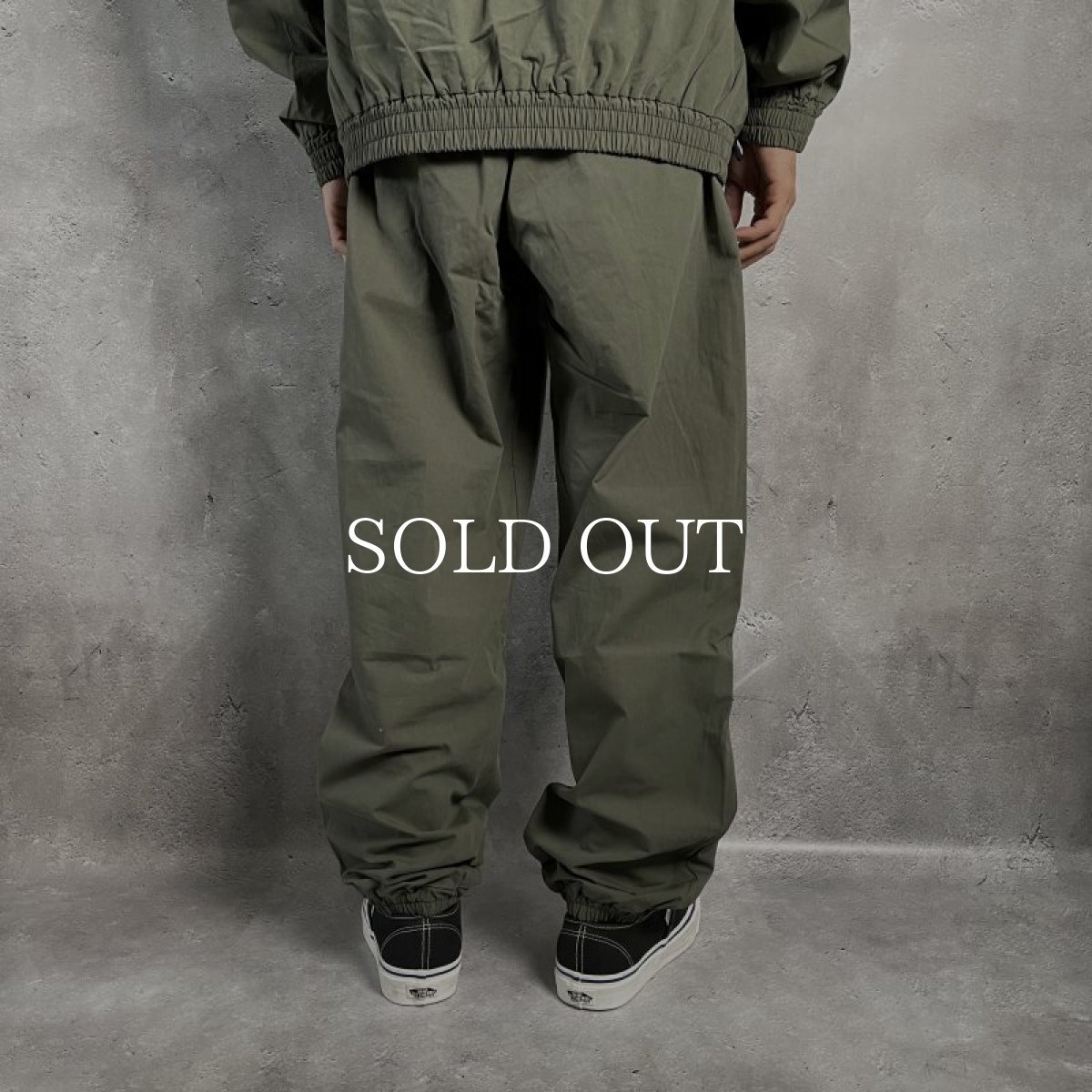 画像9: CHALLENGER  MILITARY WARM UP PANTS (BLACK) (9)