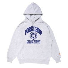 画像1: PORKCHOP GARAGE SUPPLY  2nd COLLEGE HOODIE (GRAY) (1)