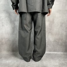 画像3: COOTIE   Wool 5 Pocket Easy Pants (Black) (3)